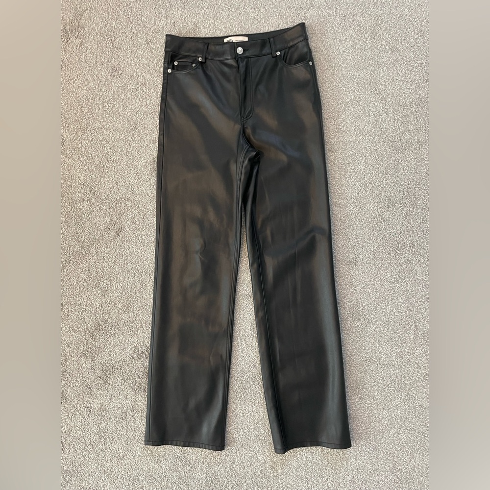 Zara Leather Pants